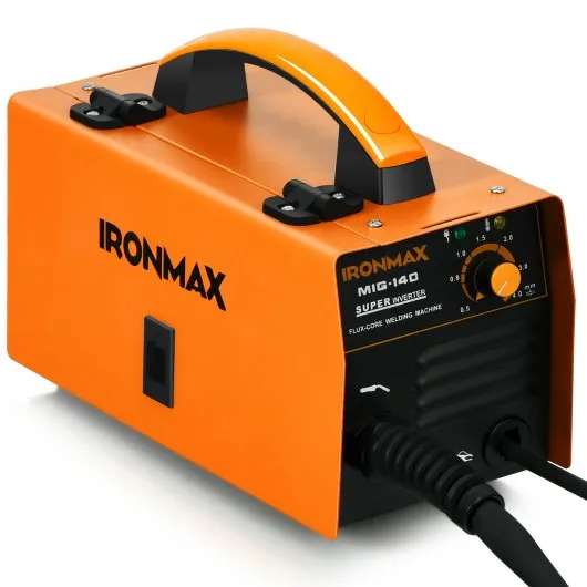 110V MIG 140 Welding Machine Automatic Feed Welder w/IGBT System & Synergic Adj