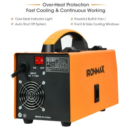 110V MIG 140 Welding Machine Automatic Feed Welder w/IGBT System & Synergic Adj