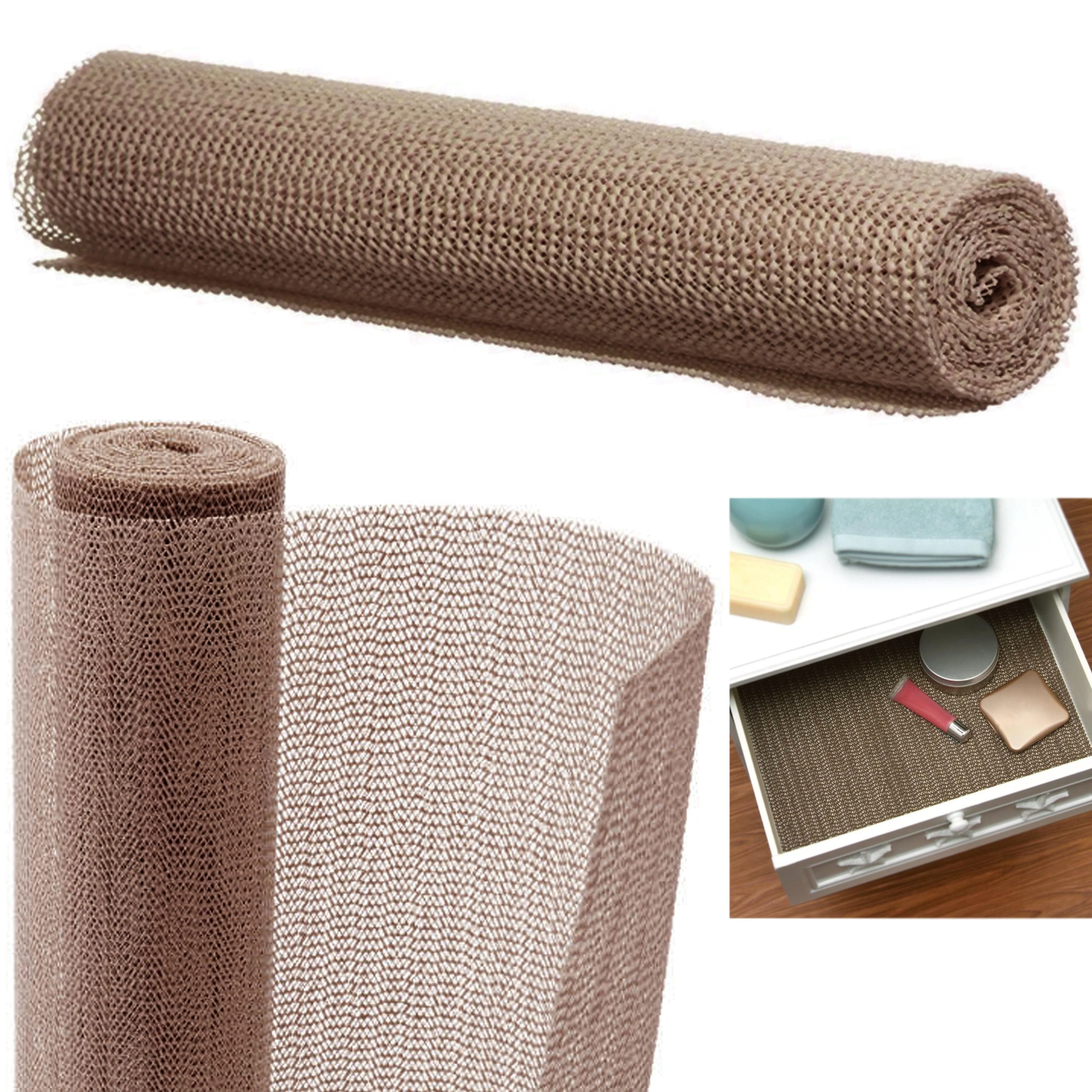 2 Pc Anti Slip Grip Liner Tool Box Foam Rubber Non Skid Mat Drawer Shelf Lining