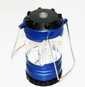3 AA بطارية جافة الطاقة شنقا التخييم خيمة مصباح قابل للطي 3  - AA Dry Battery Power Hanging Camping Tent Foldable Lamp