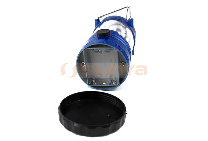 3 AA بطارية جافة الطاقة شنقا التخييم خيمة مصباح قابل للطي 3  - AA Dry Battery Power Hanging Camping Tent Foldable Lamp
