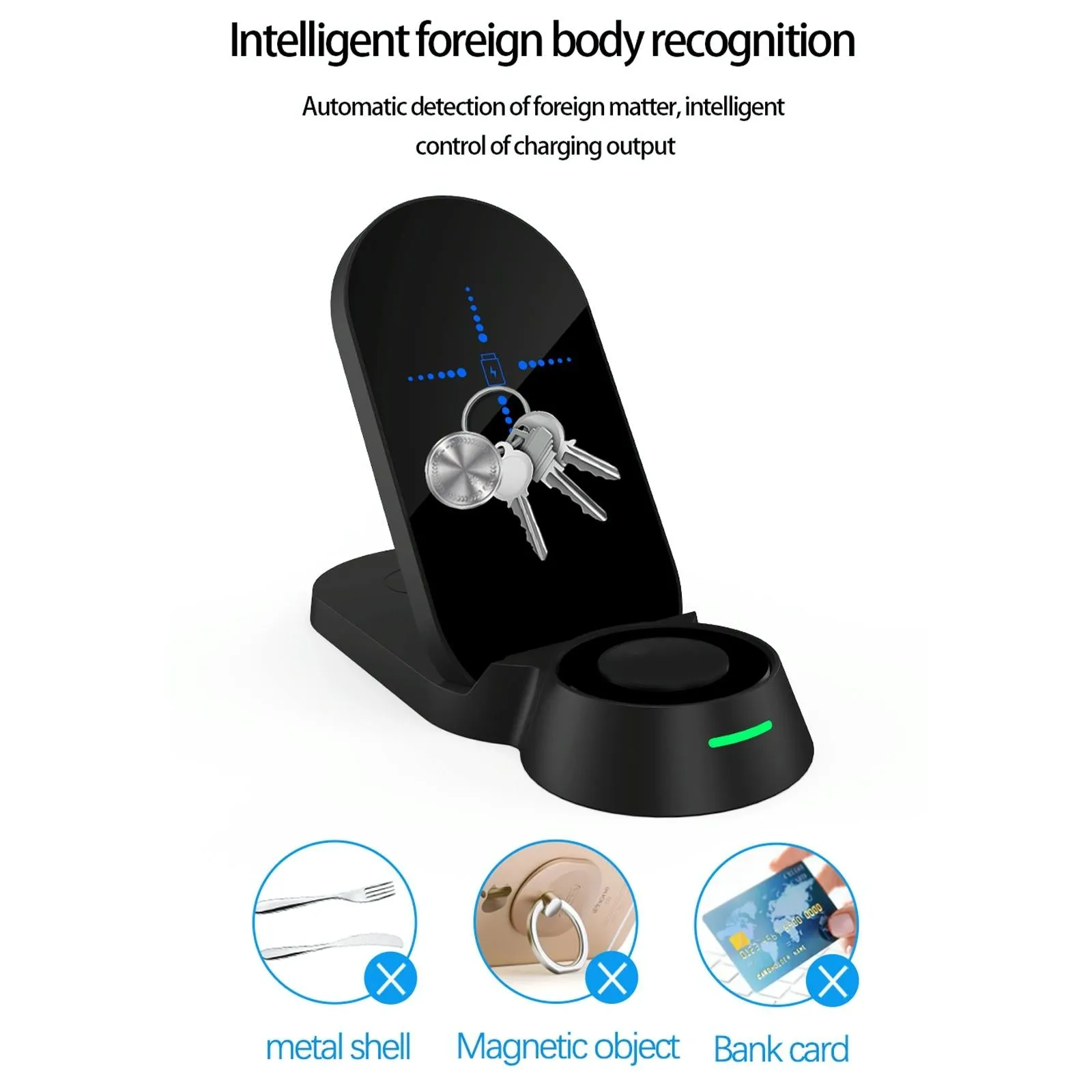 3 In 1 Foldable Wireless Charger For Smart Devices