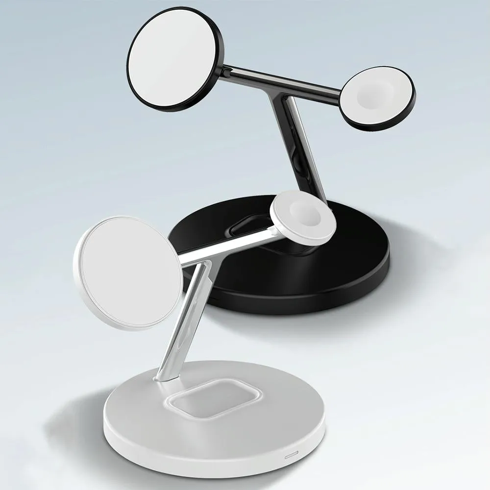 3 In 1 Magnetic Wireless Charger For Mobile Devices