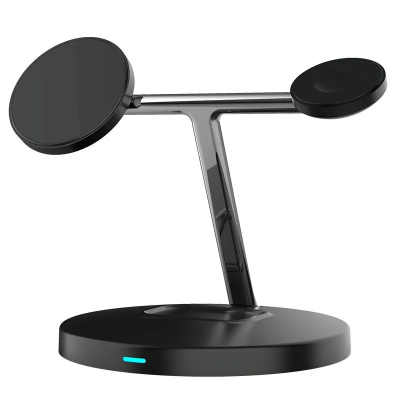 3 In 1 Magnetic Wireless Charger For Mobile Devices