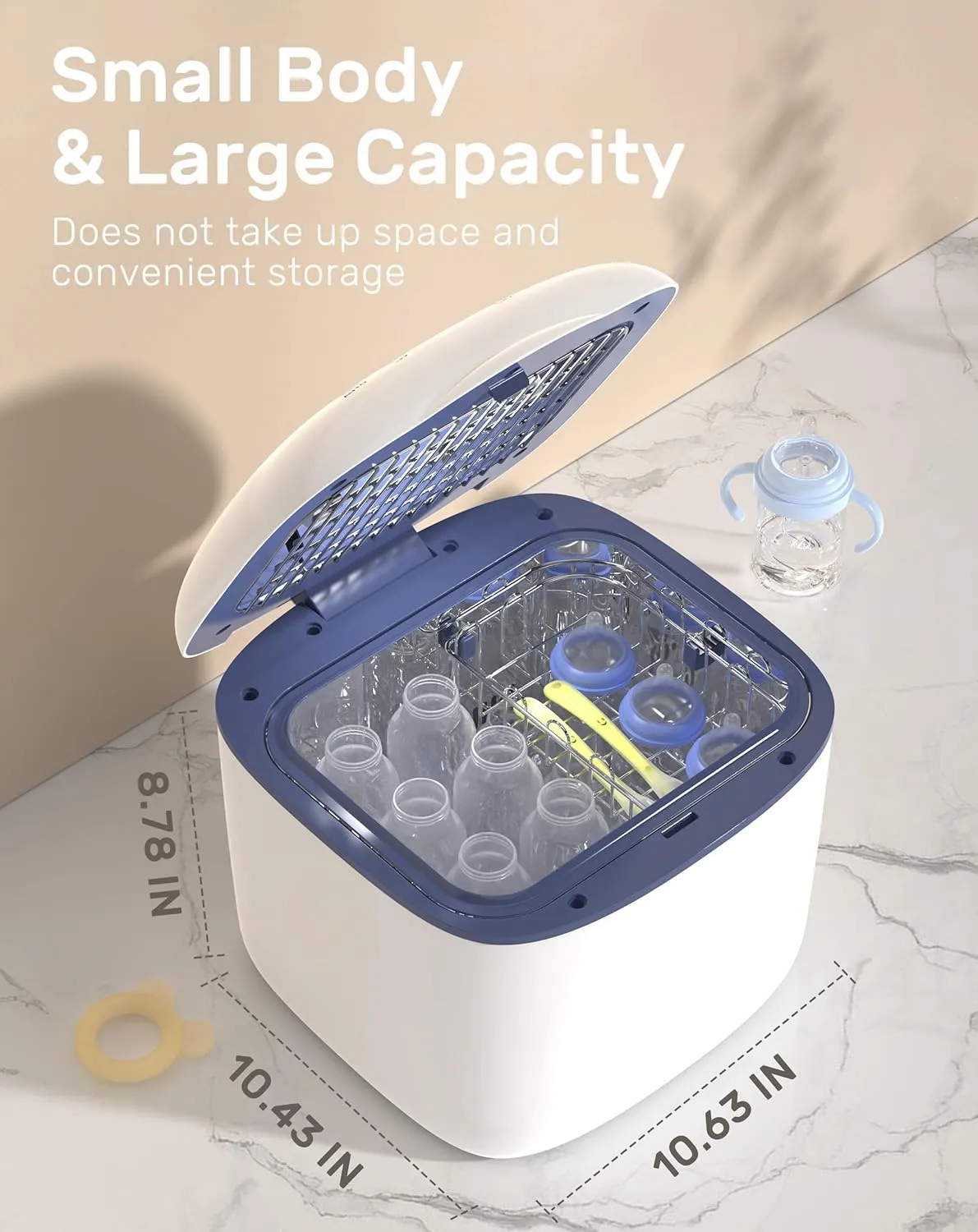 4-in-1 UV Sanitizer and Dryer for Bottles, Toys, and More
