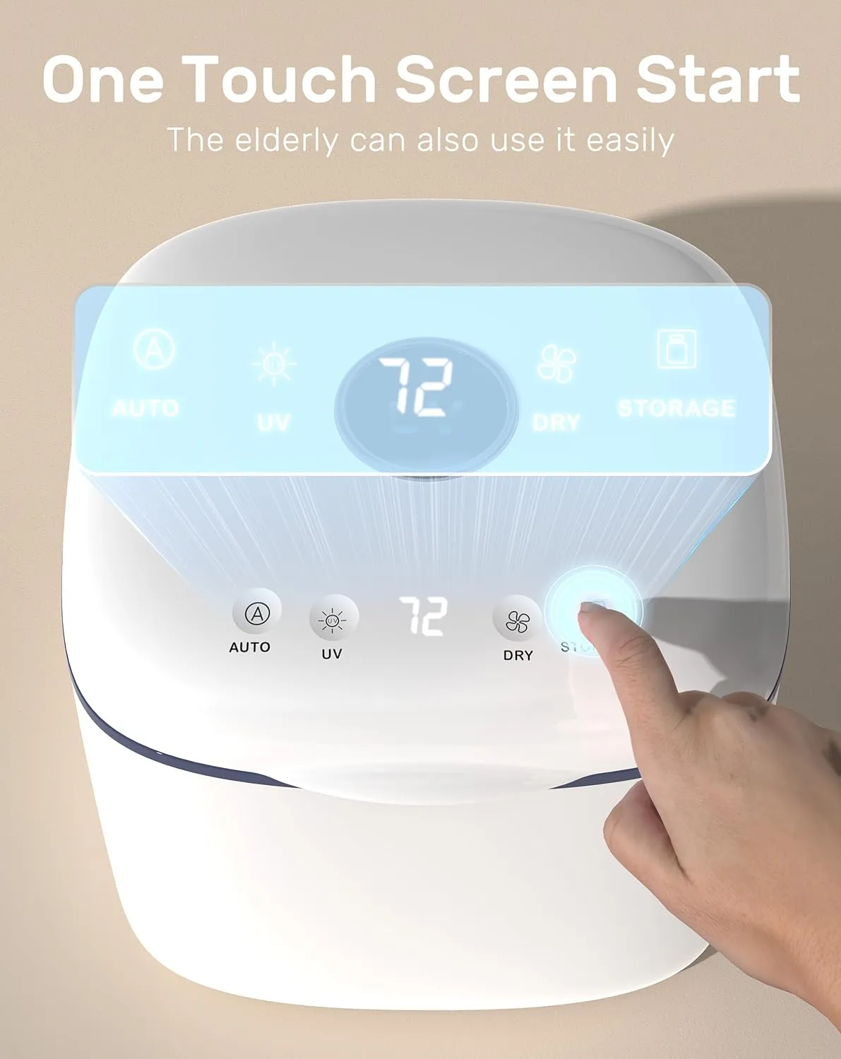4-in-1 UV Sanitizer and Dryer for Bottles, Toys, and More
