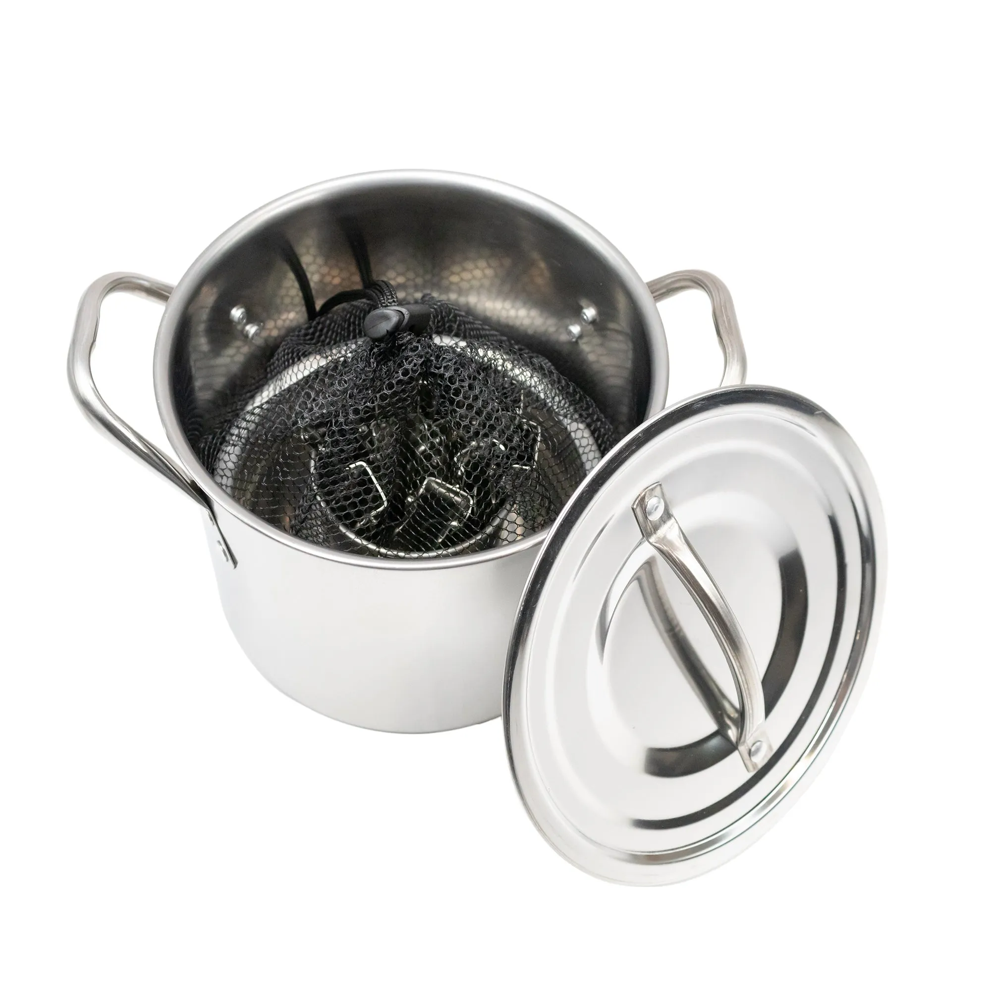 4 Person Stainless Steel Cooking Set
