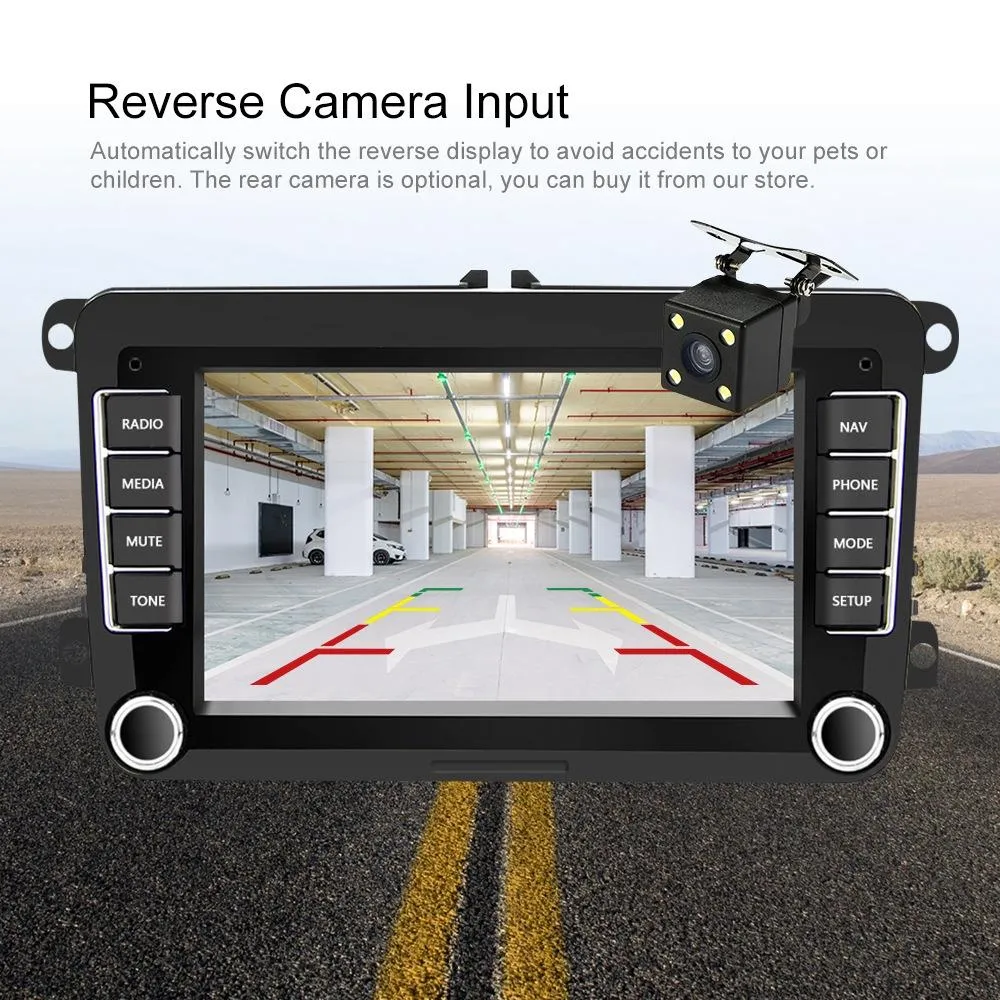 7 Inch Android Car Navigation Player With Wireless Carplay - 1   16G