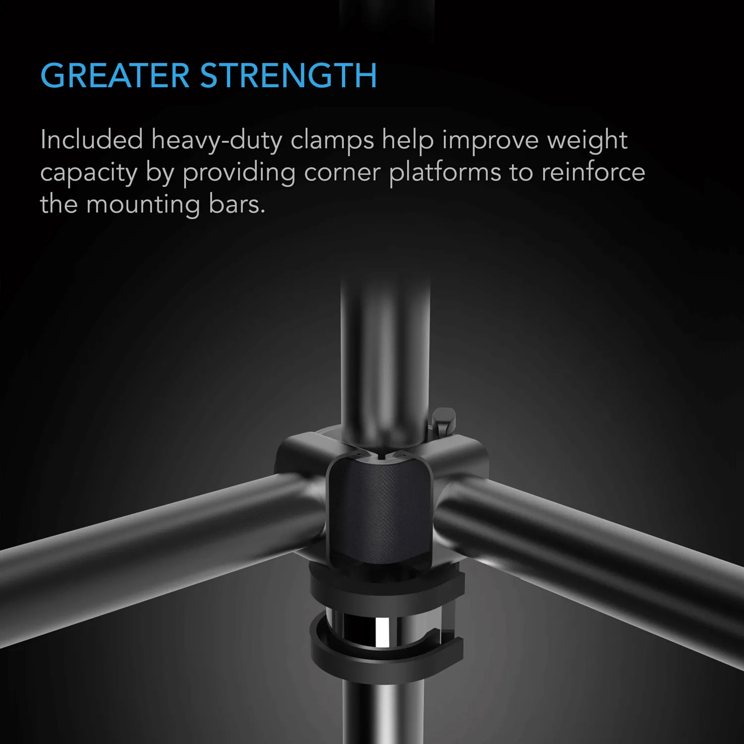 AC Infinity Grow Tent Mounting Bars, for Indoor Grow Spaces, 2x2'