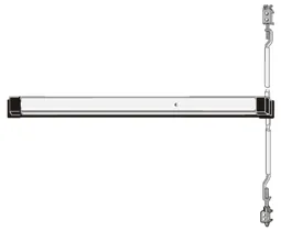 Adams Rite 8600 Narrow Stile CVR Exit Device - Exit Only