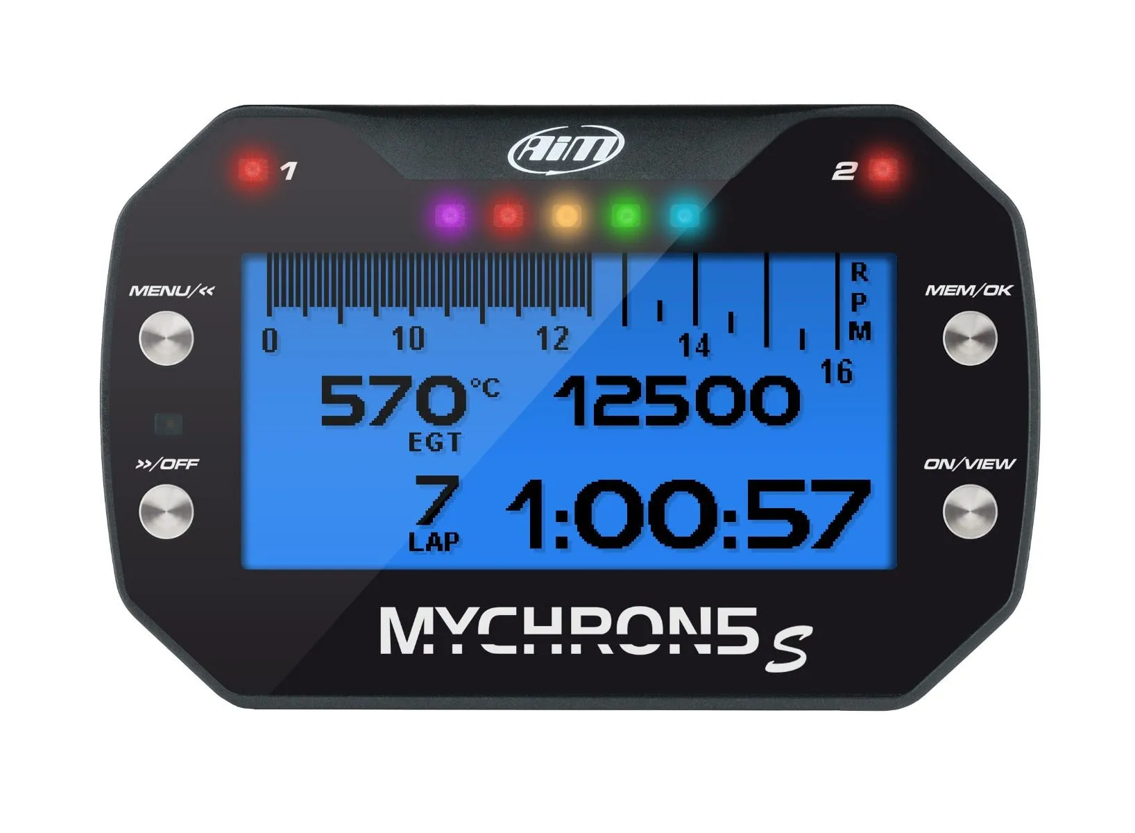 AiM Sports MyChron 5S Karting Dash and Data Logger