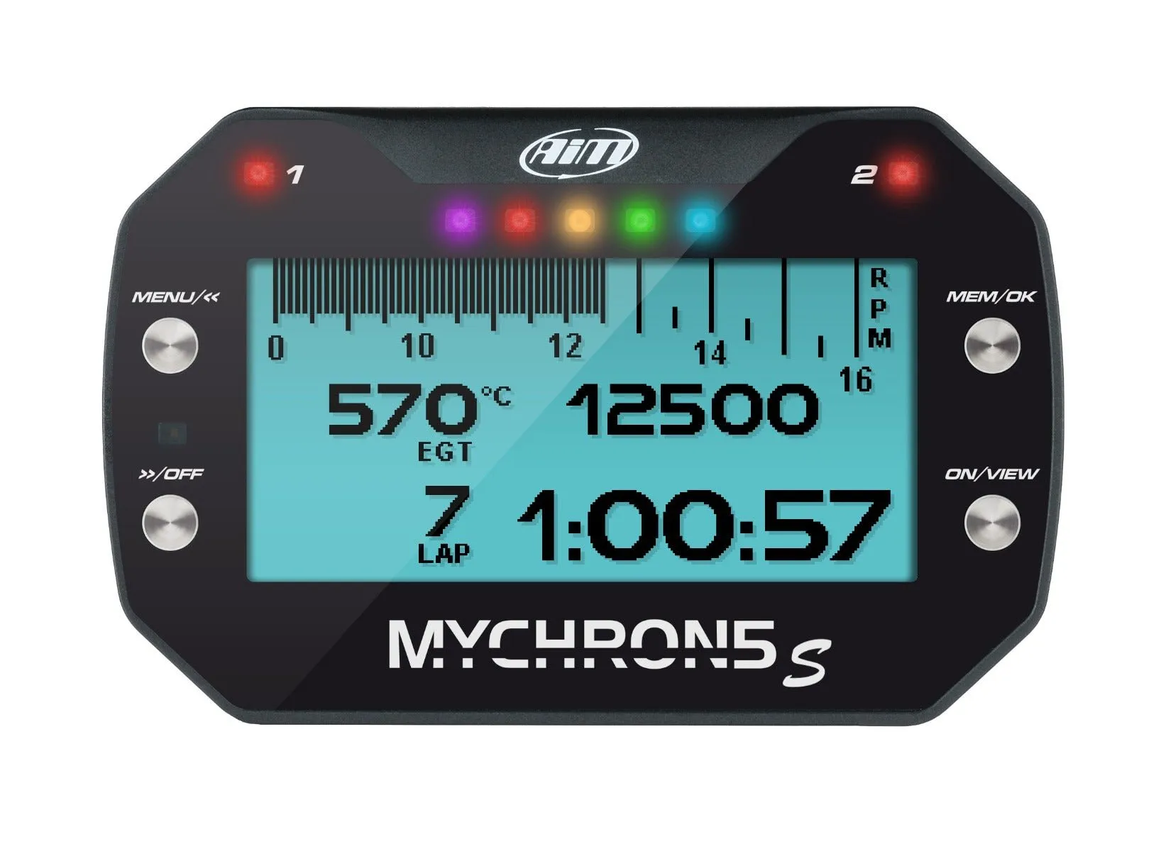 AiM Sports MyChron 5S Karting Dash and Data Logger