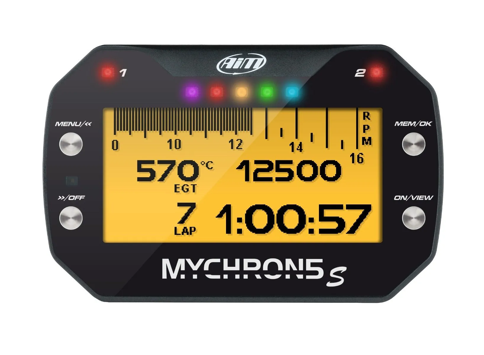 AiM Sports MyChron 5S Karting Dash and Data Logger