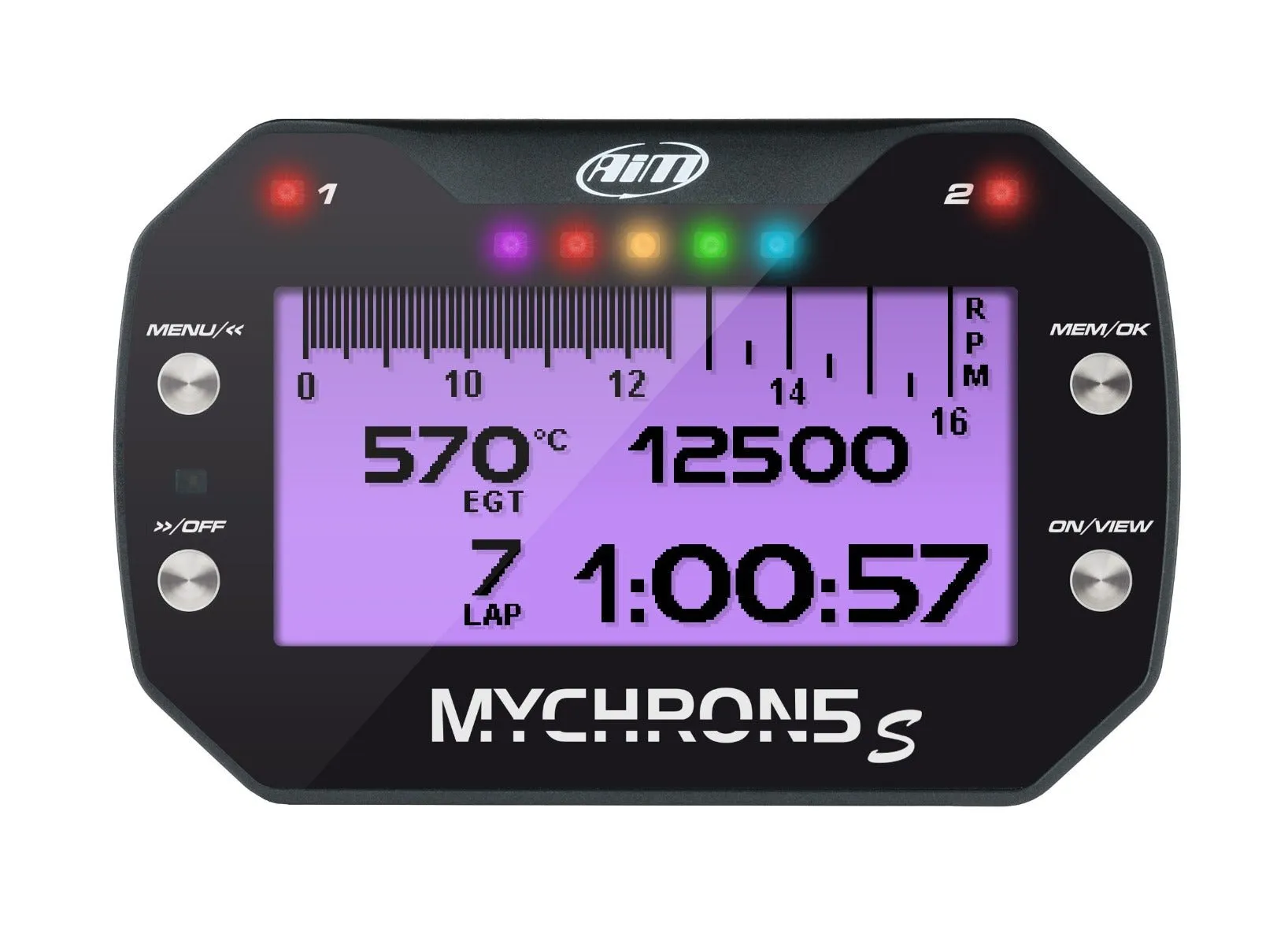 AiM Sports MyChron 5S Karting Dash and Data Logger