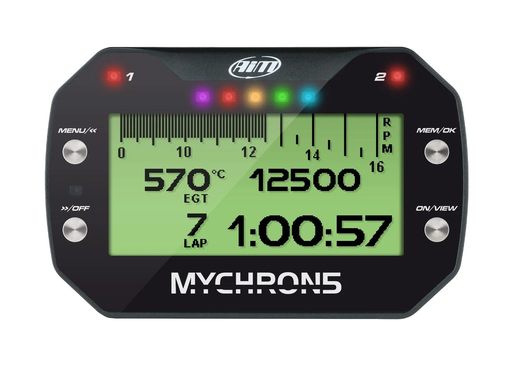 AiM Sports MyChron 5S Karting Dash and Data Logger