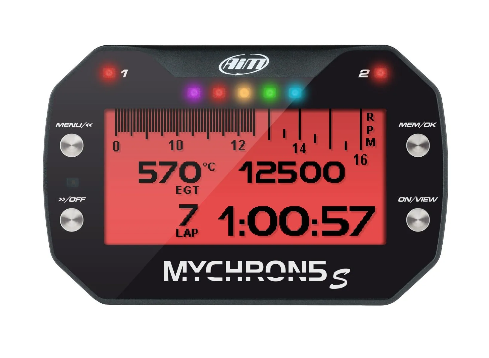 AiM Sports MyChron 5S Karting Dash and Data Logger