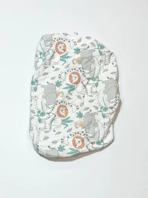 Animals bassinet fitted sheet