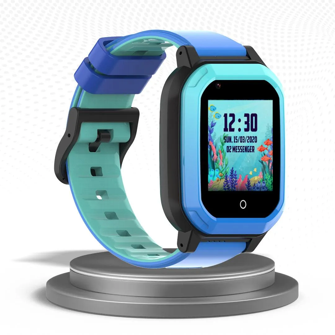 Astra Flex X1- Kids 4G LTE Android Smart Watch - 1GB RAM   8GB ROM, SMS, Vibration, WhatsApp, Wifi, GPS Tracking and Video Calling