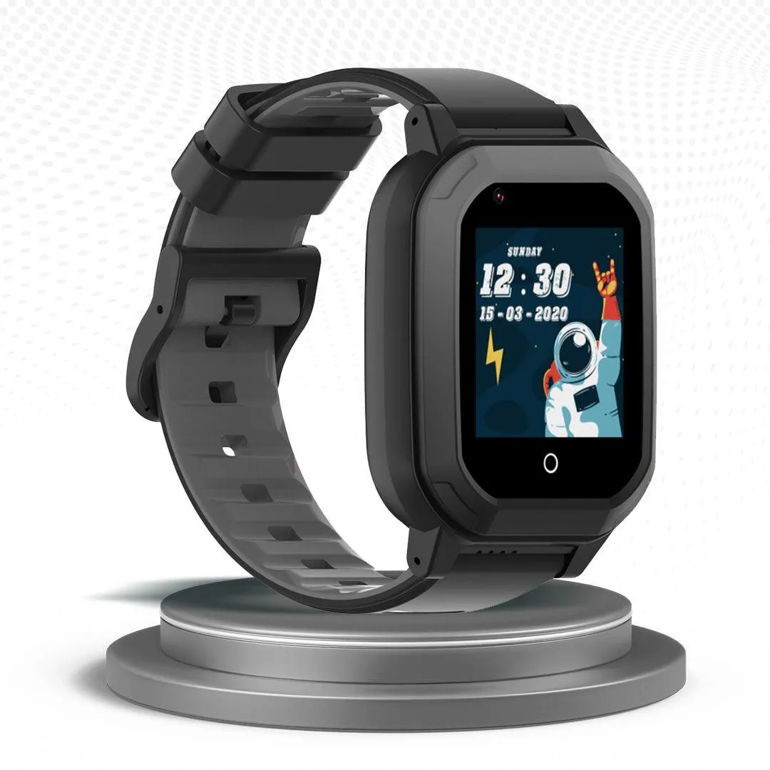 Astra Flex X1- Kids 4G LTE Android Smart Watch - 1GB RAM   8GB ROM, SMS, Vibration, WhatsApp, Wifi, GPS Tracking and Video Calling