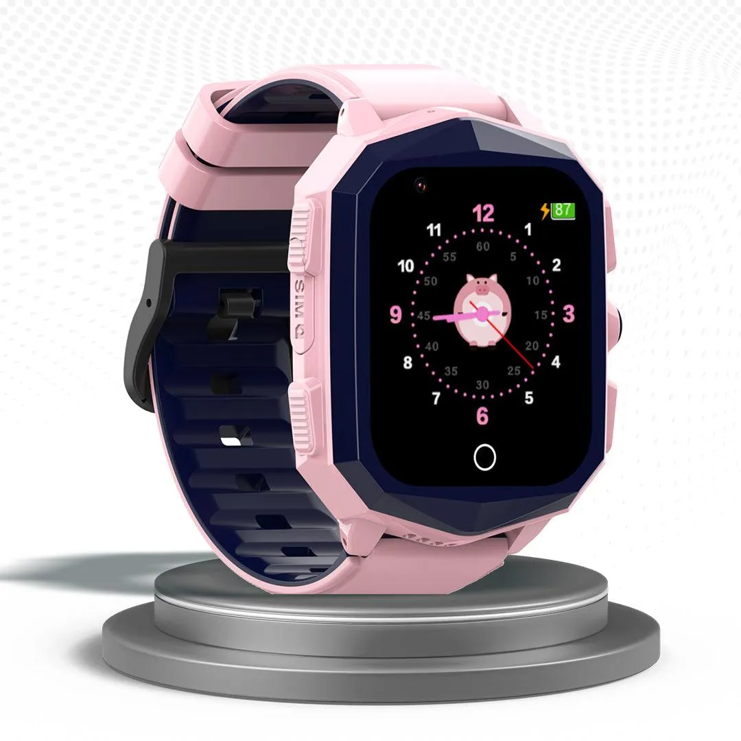 Astra Flex X2- Kids 4G LTE Android Smart Watch - 1GB RAM   8GB ROM, SMS, Vibration, WhatsApp, Wifi, GPS Tracking and Video Calling