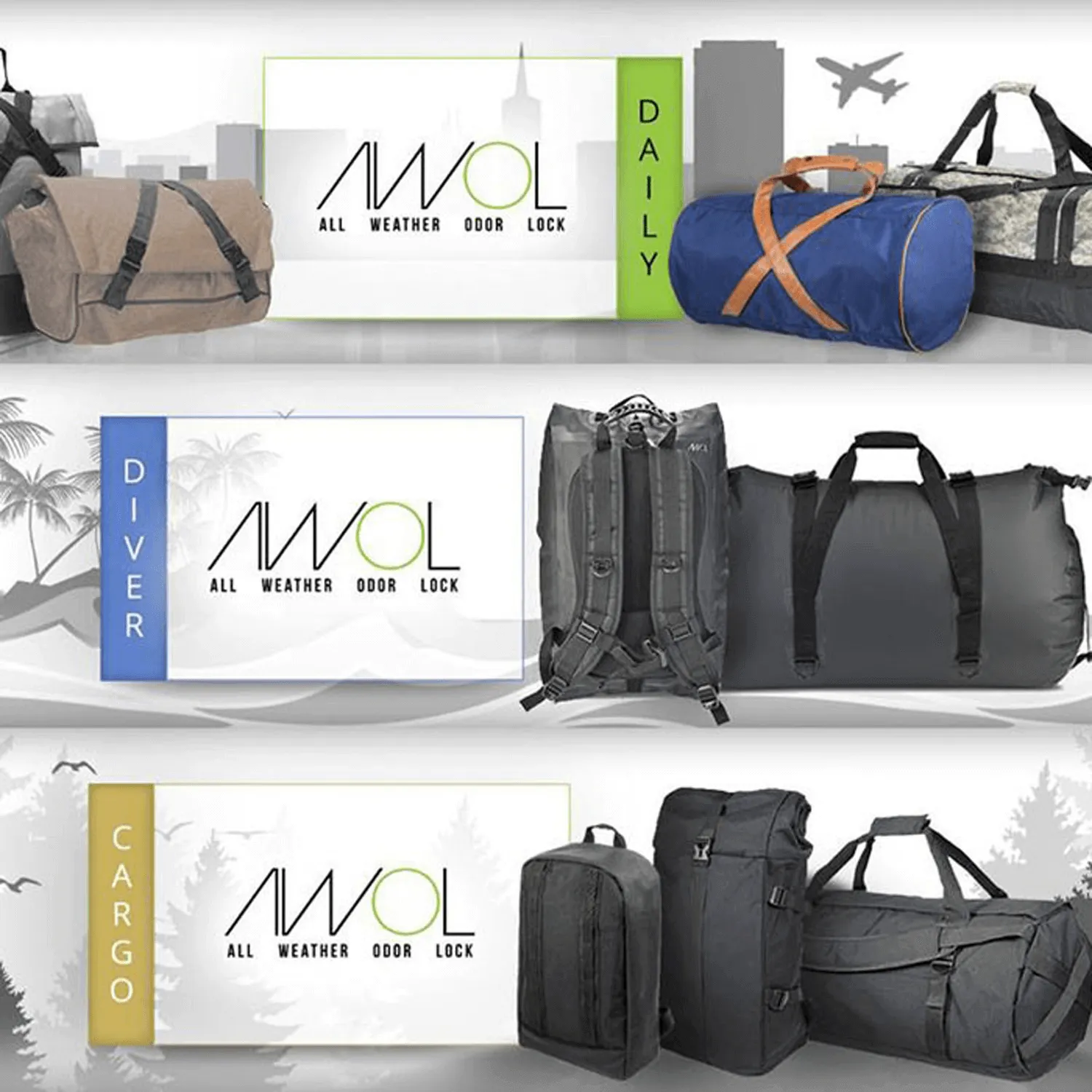 AWOL CARGO X-Large Duffle Bag