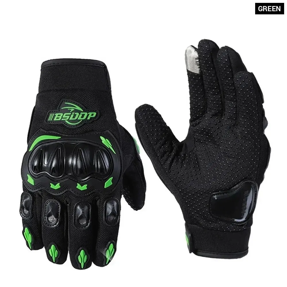 Breathable Mesh Touchscreen Motorbike Gloves for Men Women Road Racing Cycling