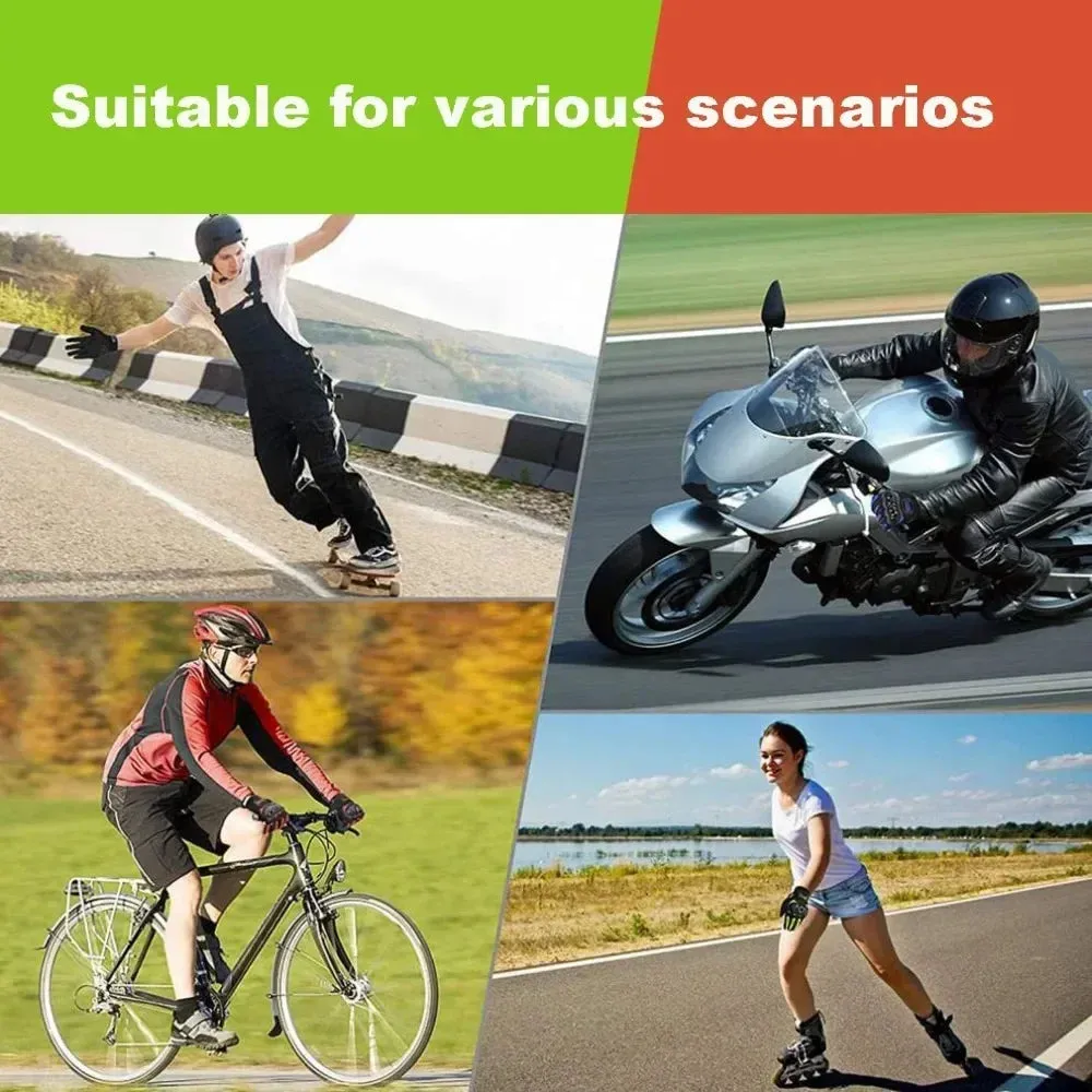 Breathable Mesh Touchscreen Motorbike Gloves for Men Women Road Racing Cycling