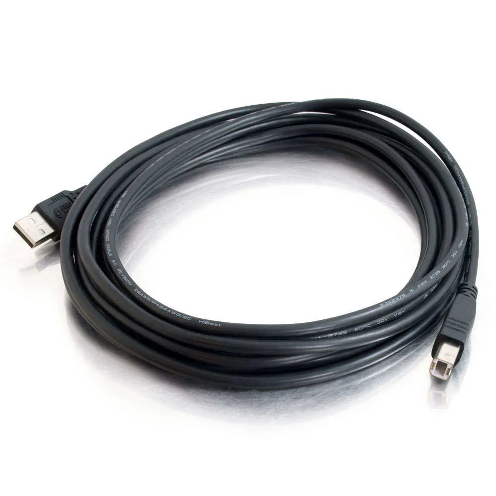C2g - Usb Cable - Usb (M) To Usb Type B (M) - Usb 2.0 - 5 M - Black