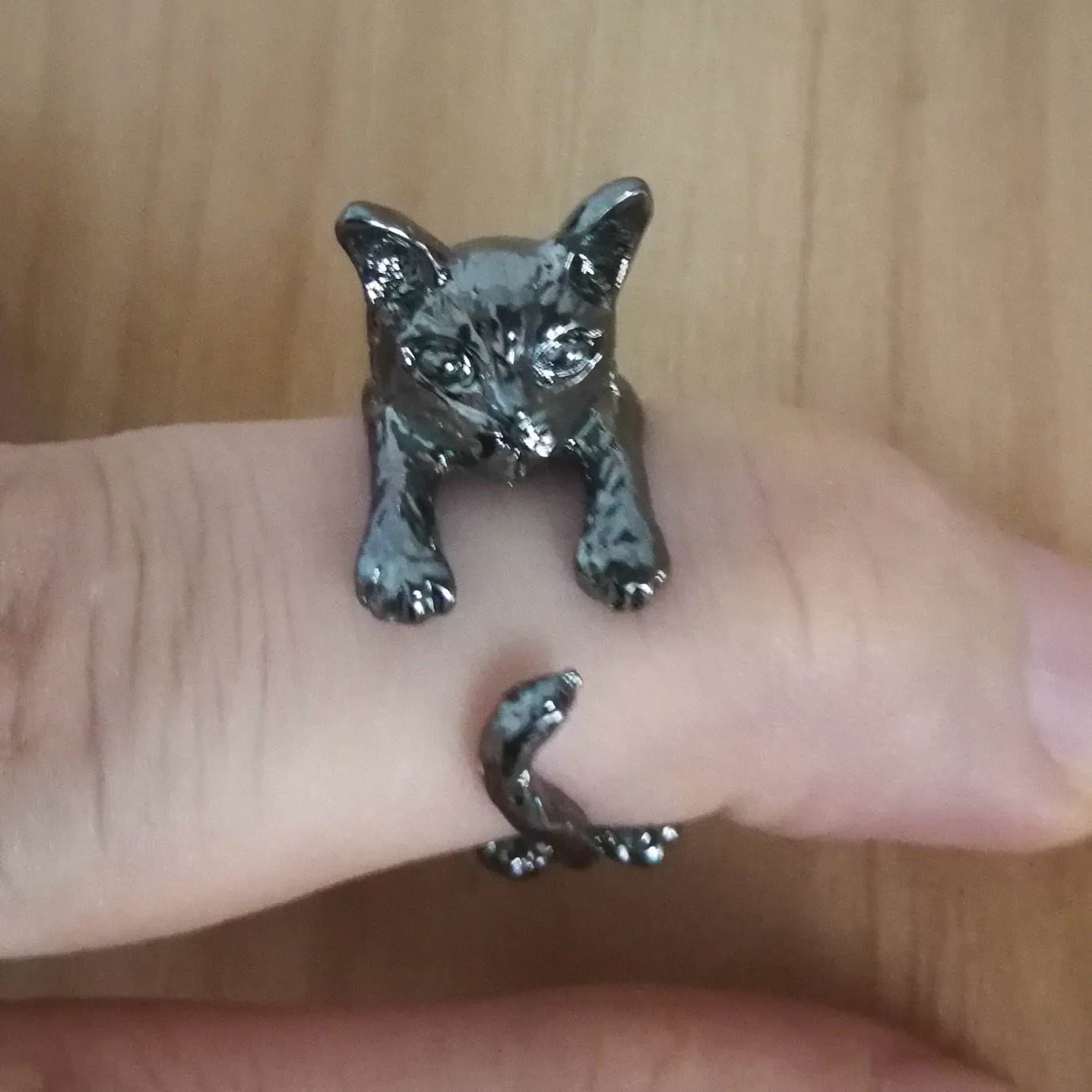 Cat Adjustable Ring