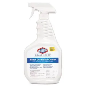 Clorox Healthcare® Bleach Germicidal Disinfectant Cleaner (32 oz. Spray Bottles) - Case of 6