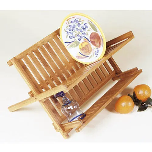 Collapsible Bamboo Dish Rack