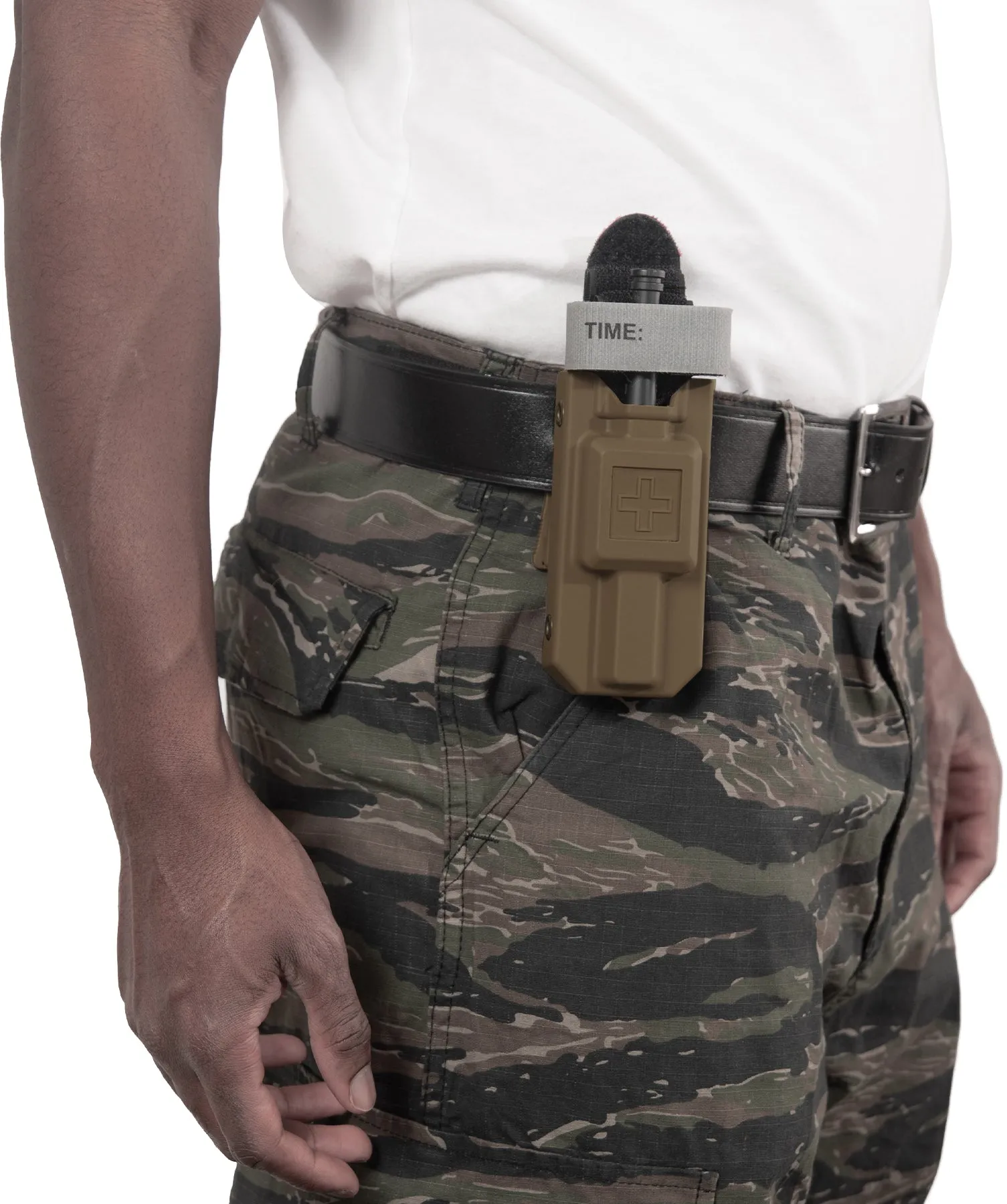 Coyote Brown Molded Hard Case Tourniquet Pouch