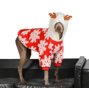 Cozy and Stylish Large Dog Clothes for Autumn & Winter: Discover the Ultimate Lamb Cashmere Warm Plush Coat for Your Furry Friend!