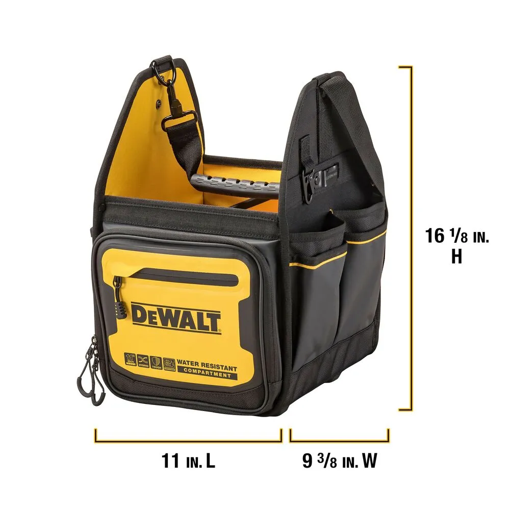 DeWALT DWST560105 11â€� Durable Water Resistance Electrician Tote