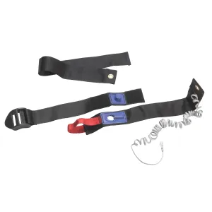Drive Medical asb-2109v Adjustable Corded Alarm Seat Belt with Kwik Release Fastener, Pack of 5