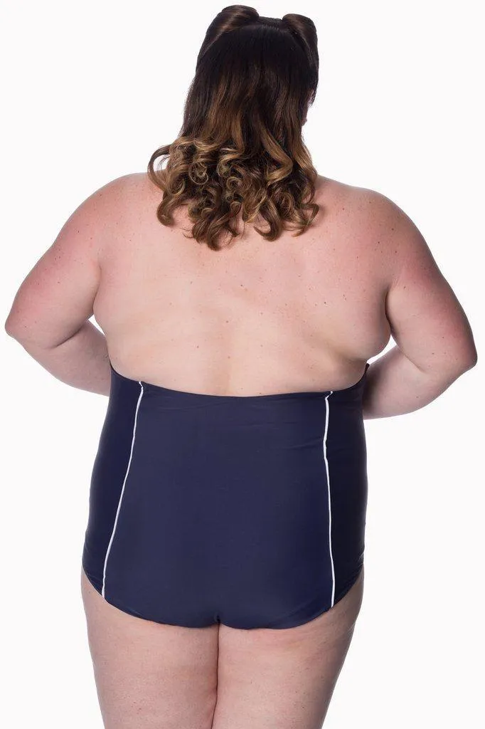 Get In Line Plus Size Onepiece