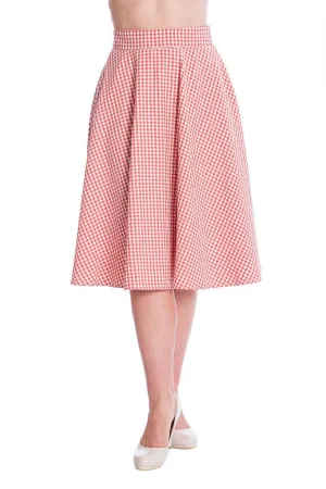 Gingham Picnick Skirt
