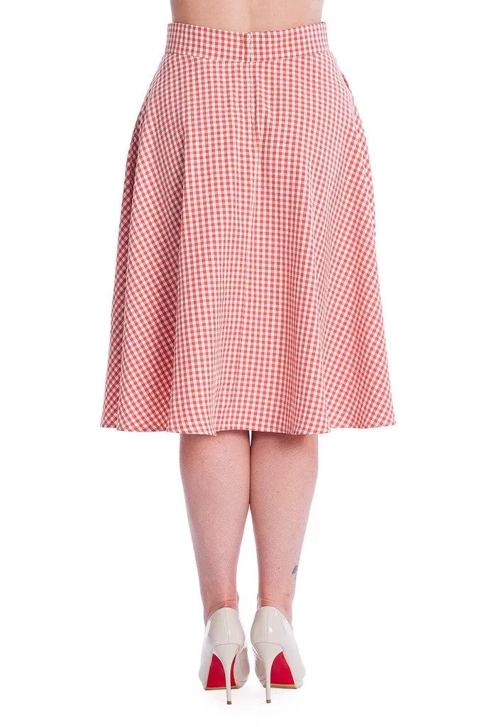 Gingham Picnick Skirt