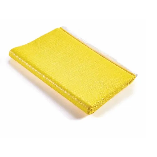 Graham Medical VisiBlanket Emergency Blanket, 2 Ply Tissue / Poly, Yellow / White