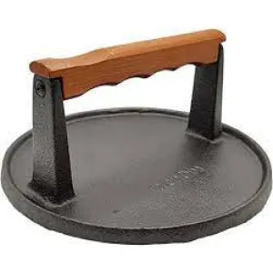 Grill Simple Cast Iron Round Grill Press