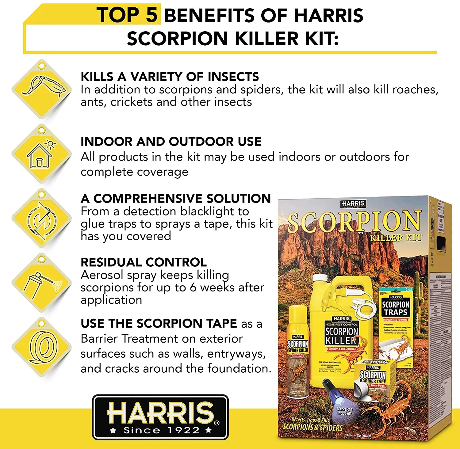 Harris Scorpion Killer Kit