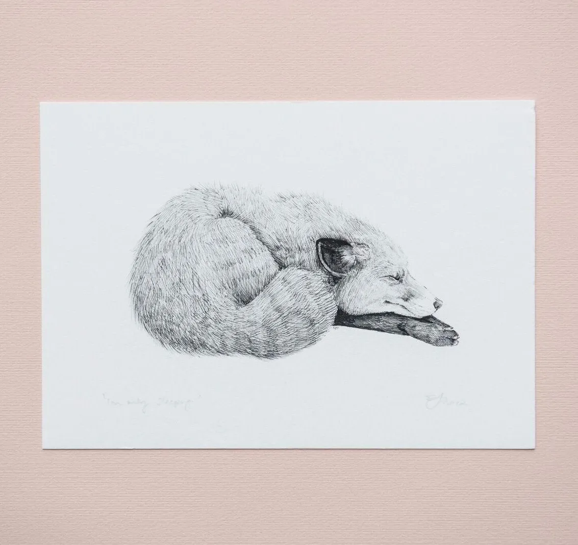 I'm Only Sleeping Giclée Print