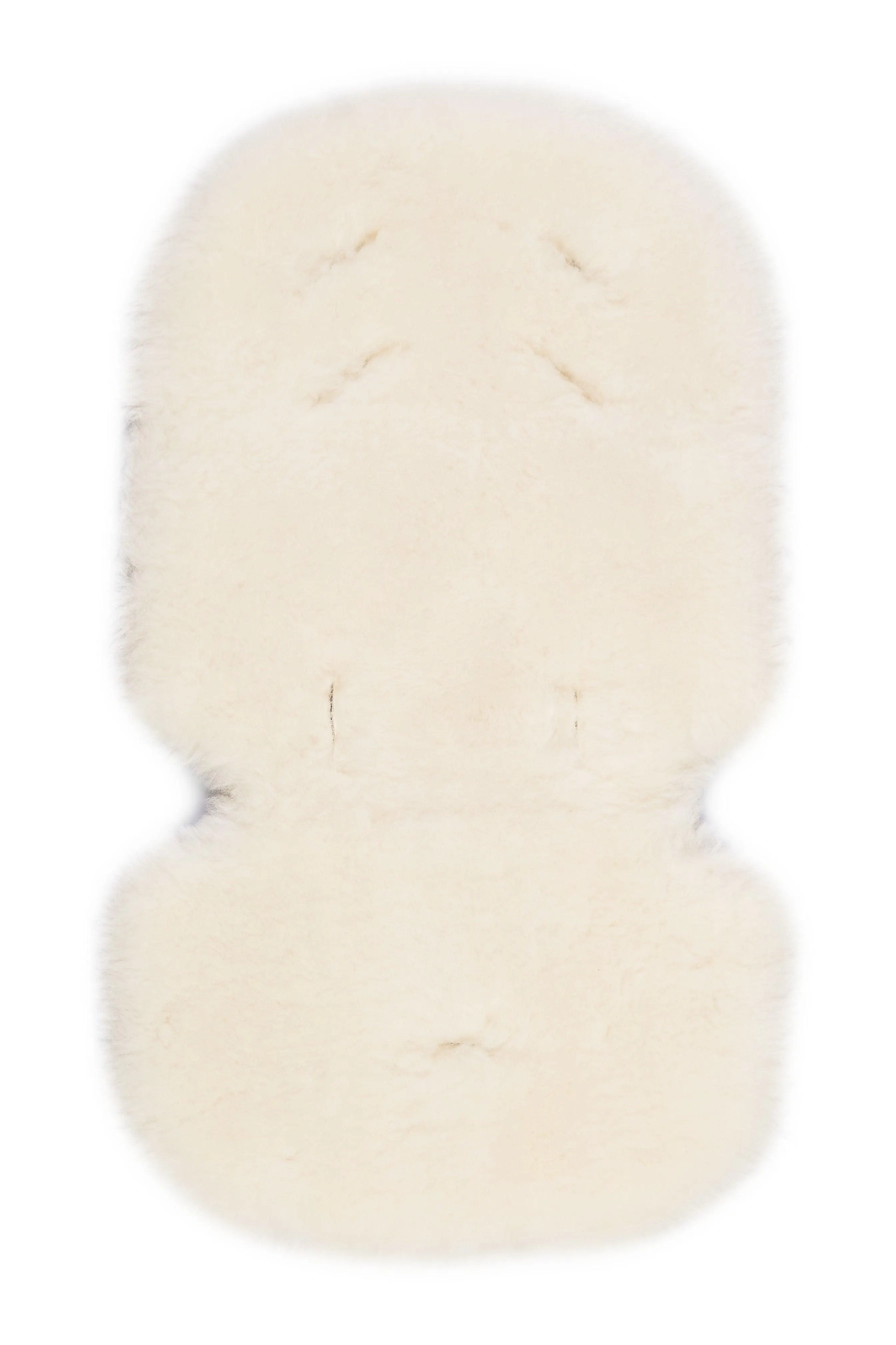 Ivory Natural Sheepskin Stroller Liner