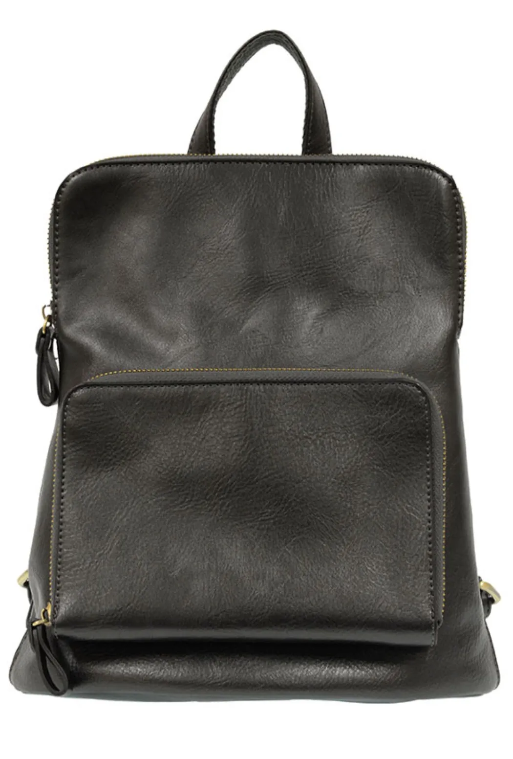 Julia Mini Backpack, Metallic Graphite