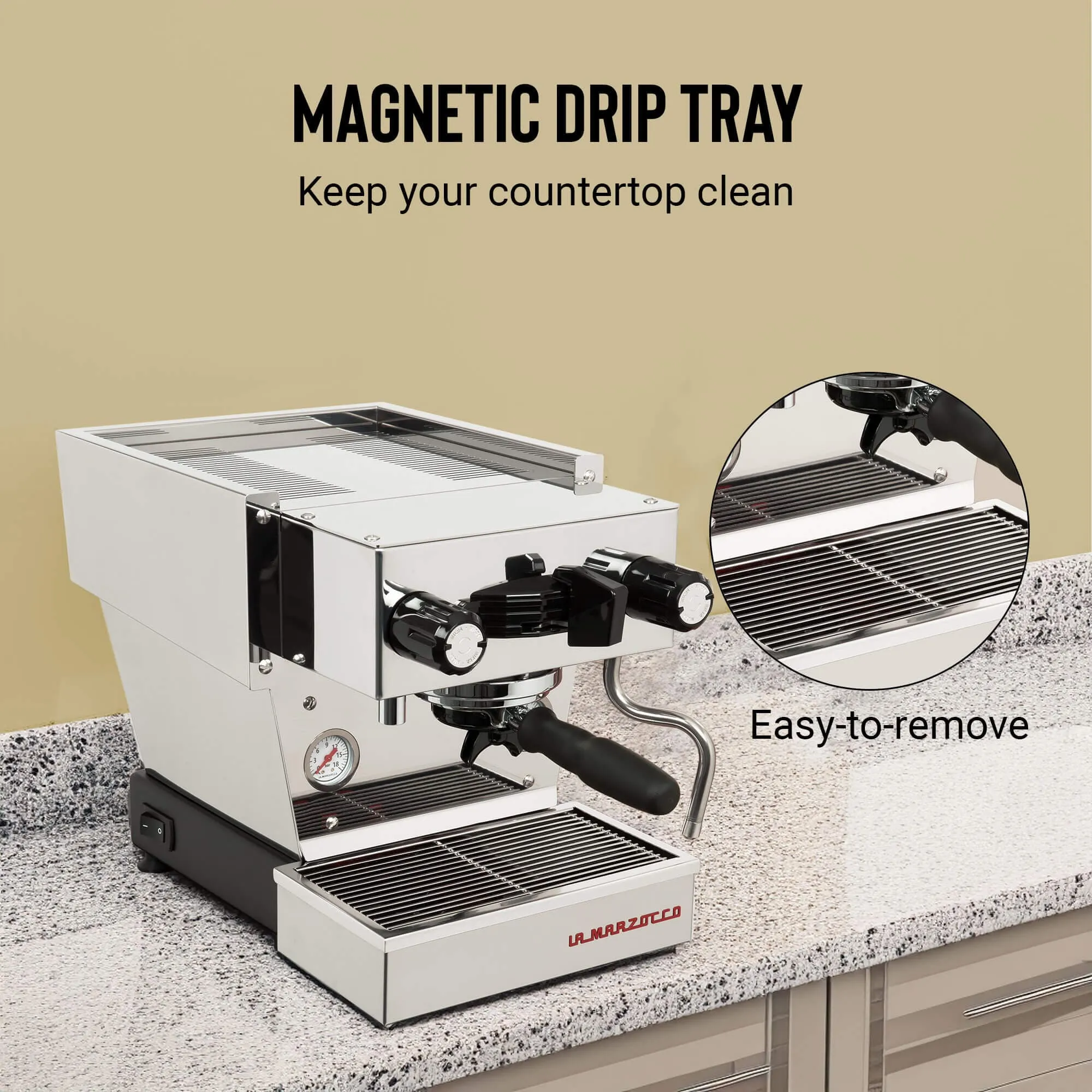 La Marzocco Linea Micra Coffee Coffee Machine - Silver