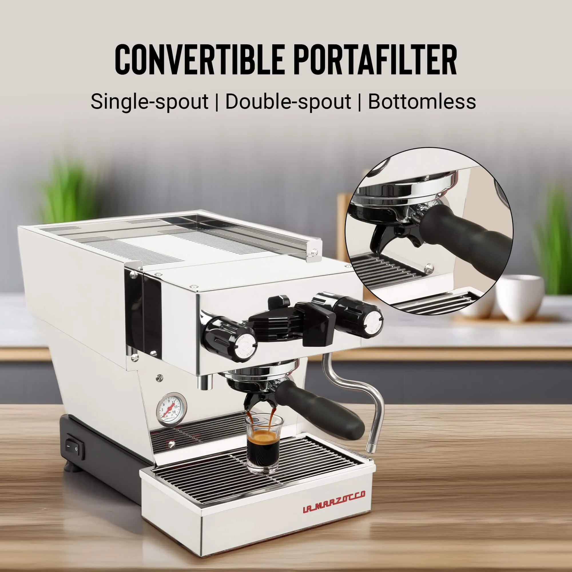 La Marzocco Linea Micra Coffee Coffee Machine - Silver