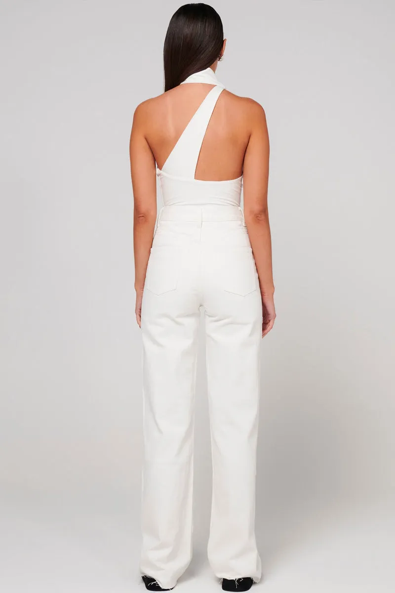 LENNON DENIM - WHITE