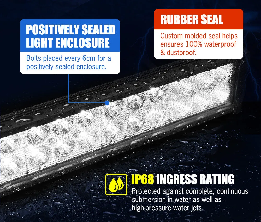 Lightfox 20inch LED Light Bar 1 LUX @ 400m IP68 6,900 Lumens
