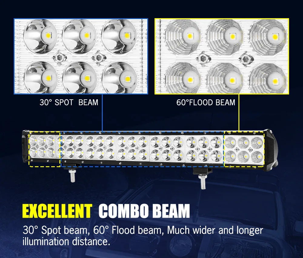 Lightfox 20inch LED Light Bar 1 LUX @ 400m IP68 6,900 Lumens