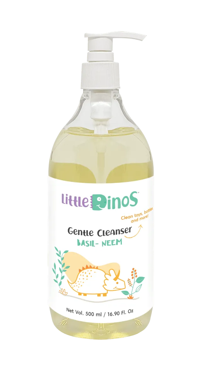 Little Dinos Gentle Bottle Cleanser- Basil Neem 500 ml
